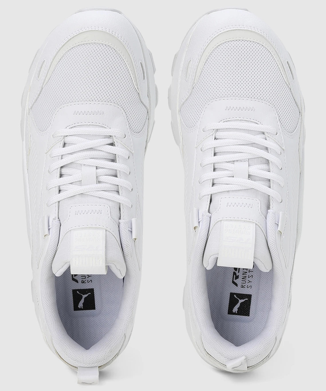 PUMA RS 3.0 Essentials Sneakers For Men (White , 11 UK)