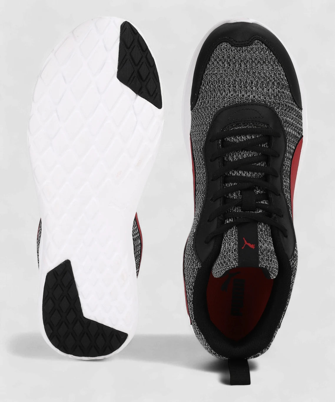 PUMA Reeping XT 2 Walking Shoes For Men (Black , 8)