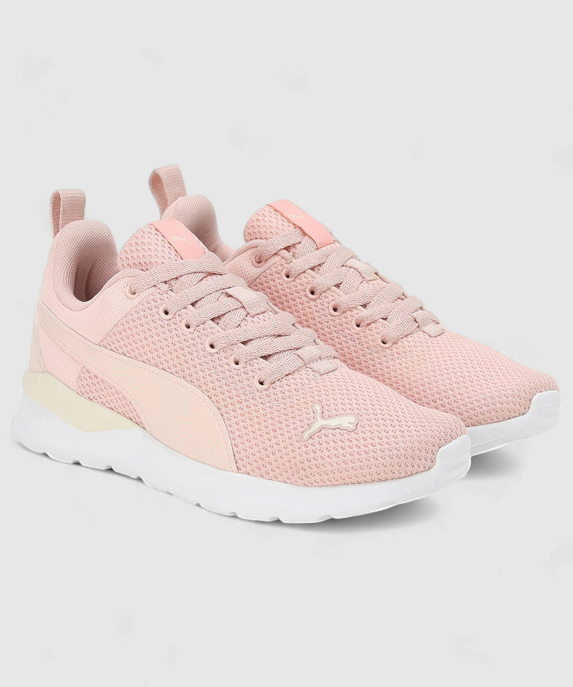 PUMA Anzarun Camo Wns Casuals For Women (Rose Dust-Pristine-White , 4 UK )