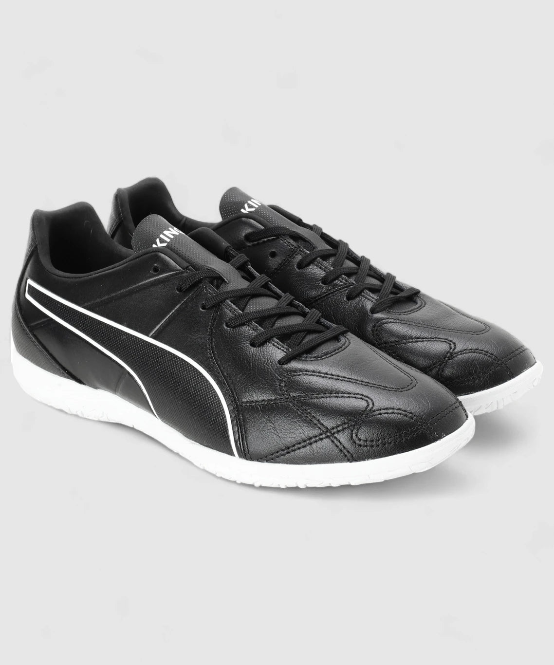 PUMA KING Hero IT Football Shoes For Men (Black , 8 UK )
