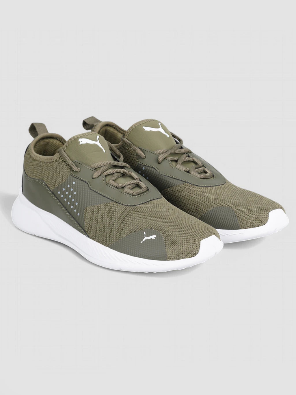PUMA Ultimate Walk Running Shoes For Men (Green , 7)