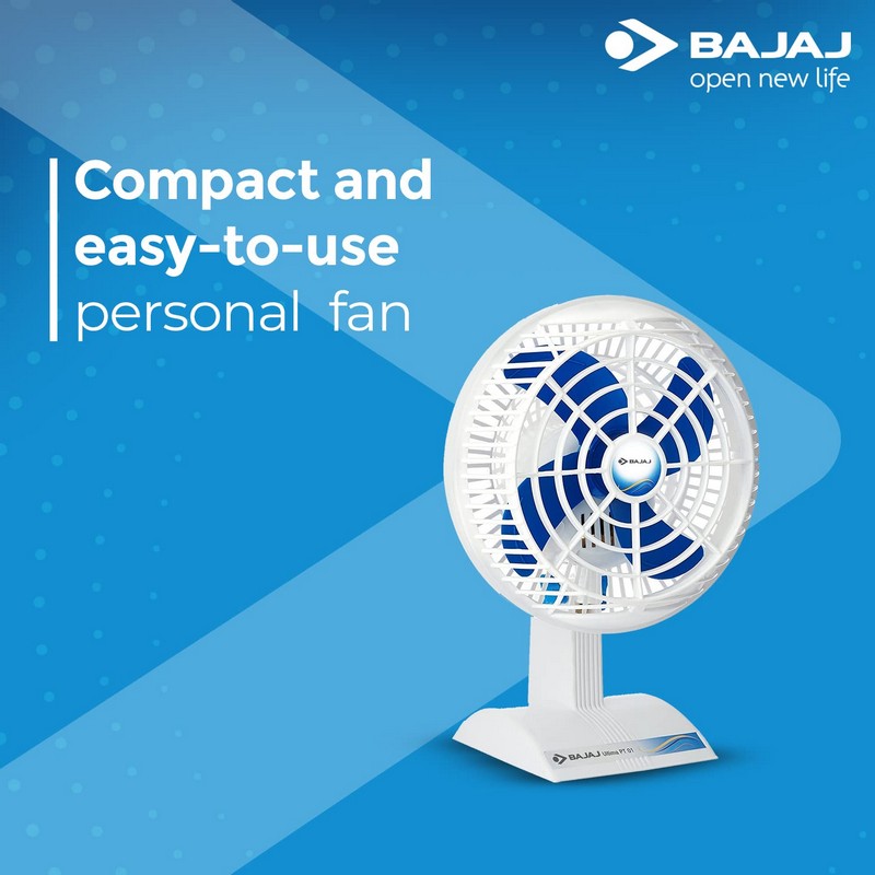 Bajaj Ultima PT01 200 mm 4 Blade Table Fan