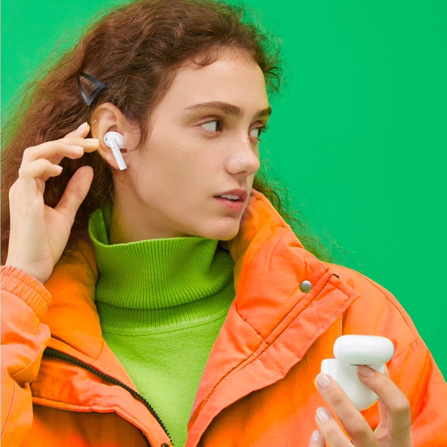 Realme Buds Air Pro Bluetooth Truly Wireless in Ear Earbuds with Mic, Fast Charging & Up to 25Hrs Playtime (White)