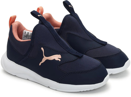 PUMA Slip on Sneakers For Boys & Girls (Blue, 2 )