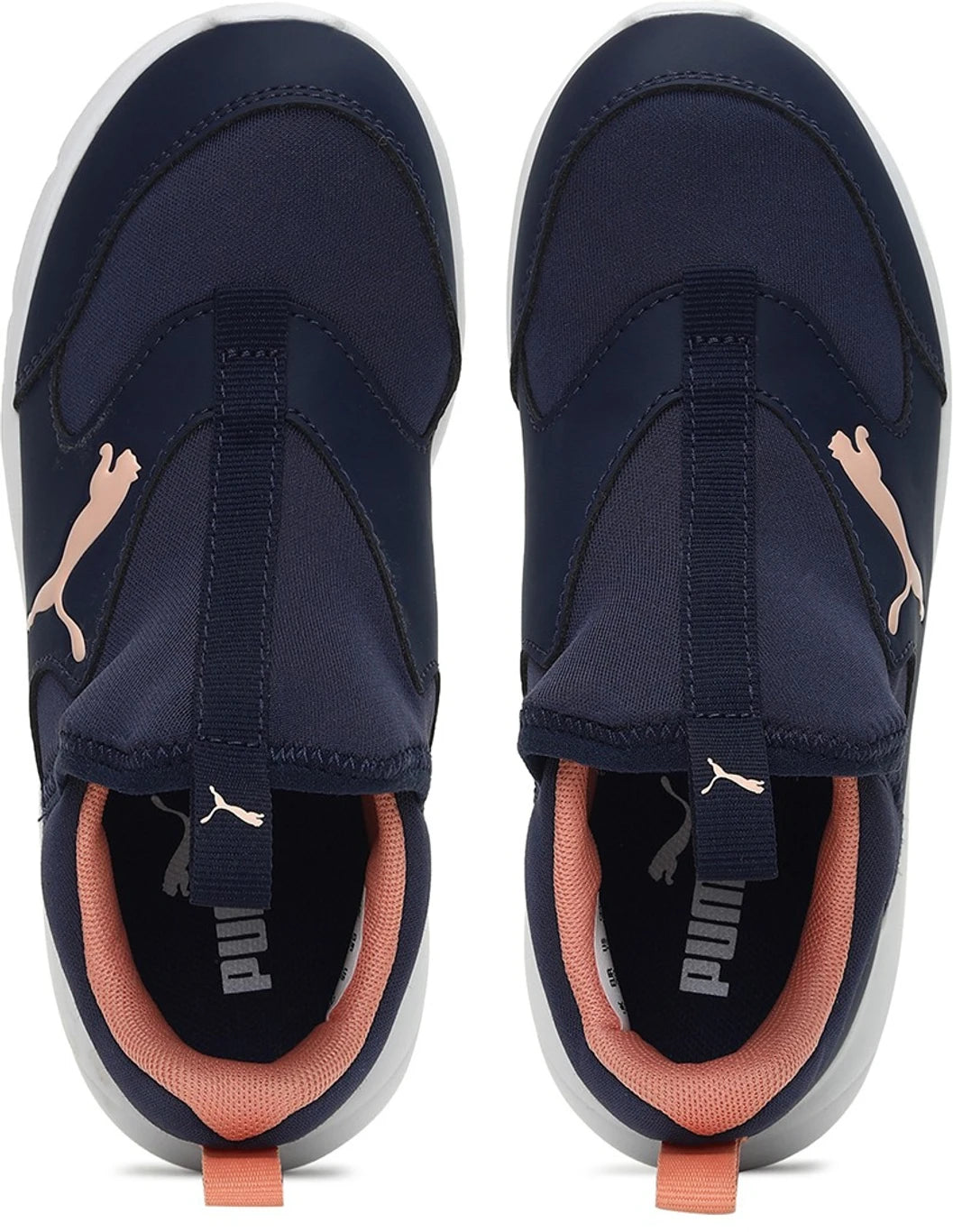PUMA Slip on Sneakers For Boys & Girls (Blue, 2 )