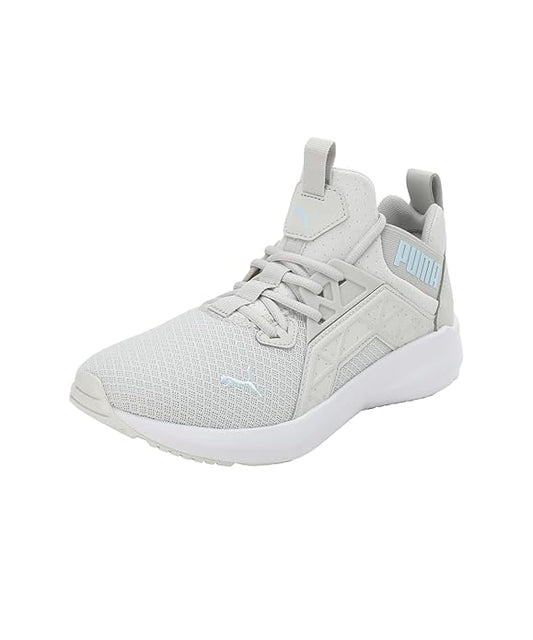 Puma Womens Softride Enzo NXT WN's Sedate Gray-White-ICY Blue Running Shoe - 4 UK (19523522)