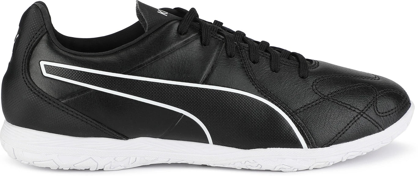 PUMA KING Hero IT Football Shoes For Men (Black , 8 UK )