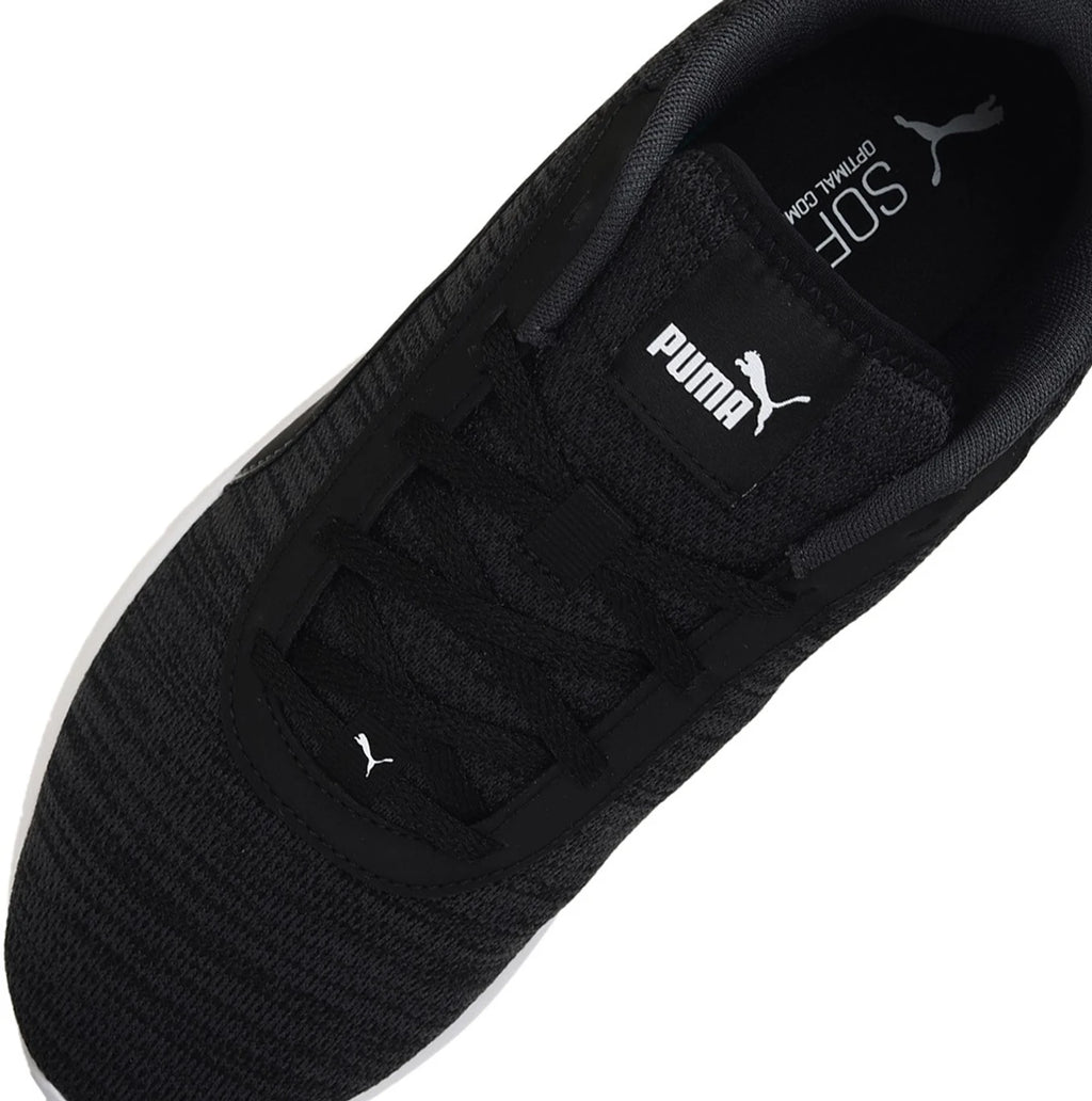 PUMA Softride Vital Fresh Walking Shoes For Men (Black , 4 UK )