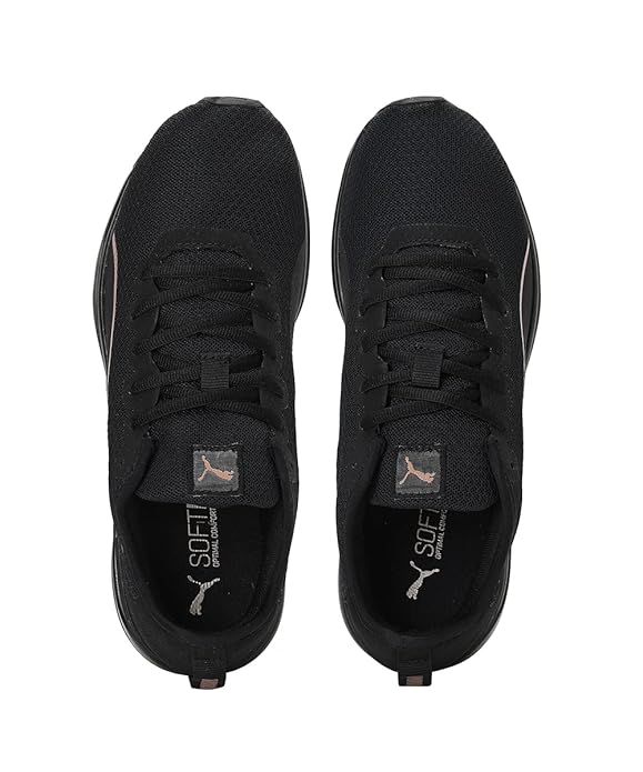 Puma Unisex Adult Accent Black-Rose Gold Walking Shoe UK-10 (19551505)