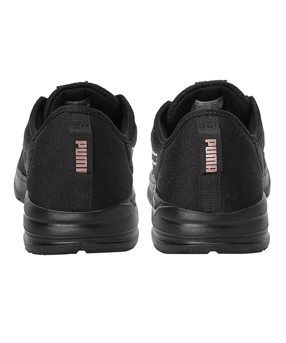Puma Unisex Adult Accent Black-Rose Gold Walking Shoe UK-10 (19551505)