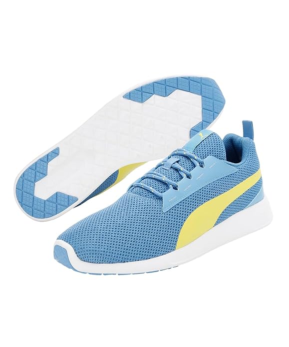 Puma Unisex-Adult Buzz Azure Blue-Empire Yellow Sneaker UK-6 (39189301)