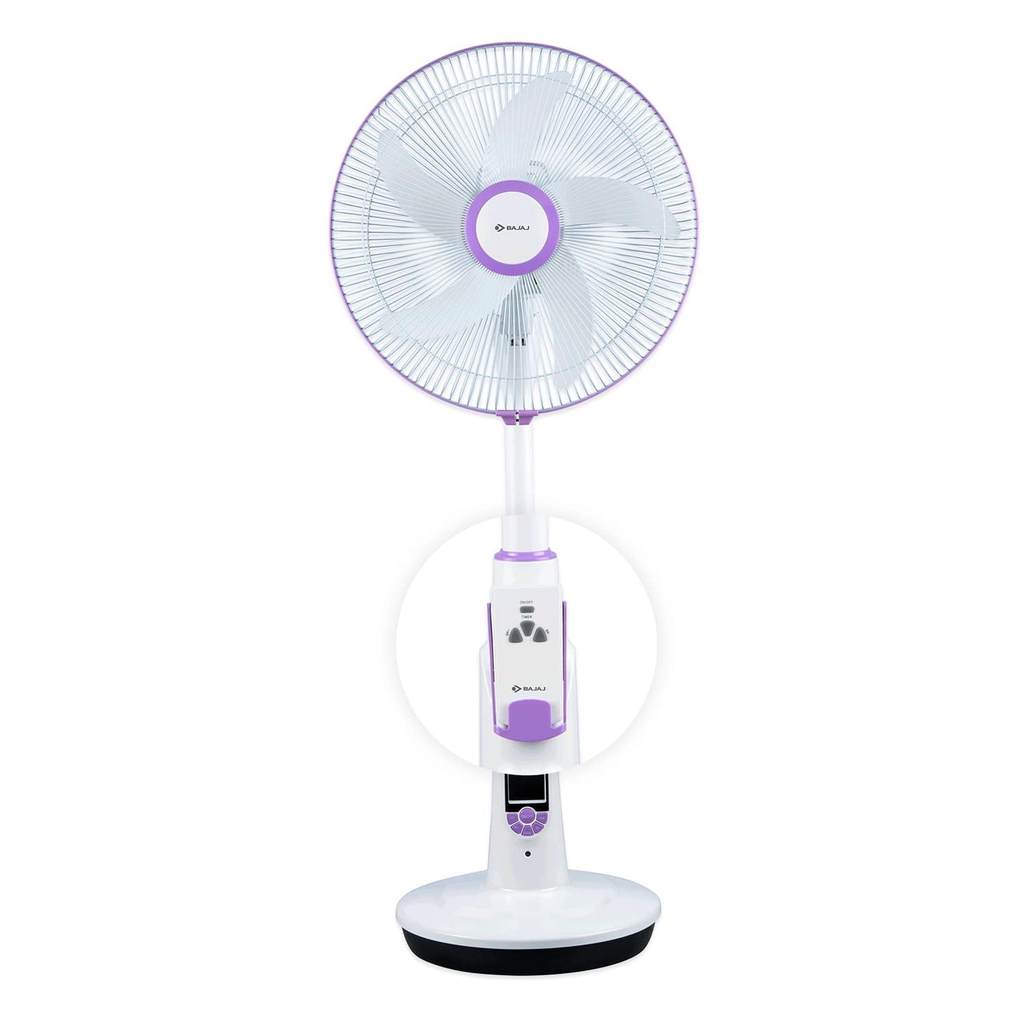 Bajaj Nuvo 400 MM Table Cum Pedestal Fan For Home | Silent BLDC Motor | Remote Control Operation