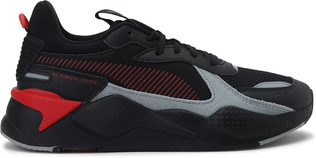 Puma RS-X Reinvention Schwarz High Risk Rot Unisex-Sneaker (Black , 3 )