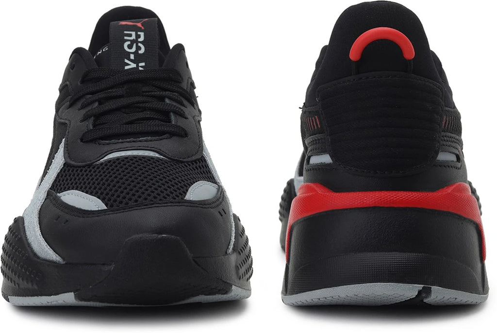 Puma RS-X Reinvention Schwarz High Risk Rot Unisex-Sneaker (Black , 3 )