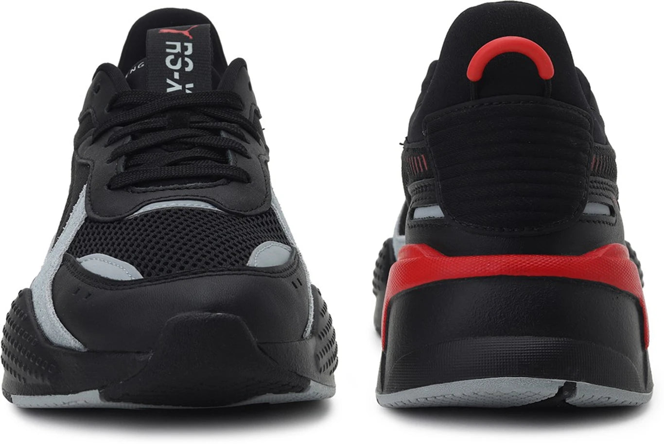 Puma RS-X Reinvention Schwarz High Risk Rot Unisex-Sneaker (Black , 3 )