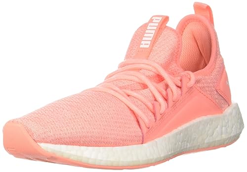 Puma Womens NRGY Neko Knit Wns Closed Shoe Peach Bud-Puma White UK-6 (19147716)