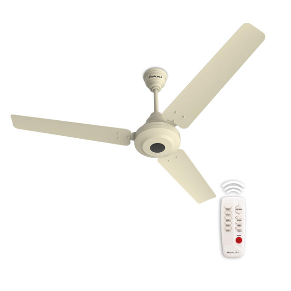 Bajaj Energos 12DC5R 1200MM Silent BLDC Ceiling Fan Matt Ivory