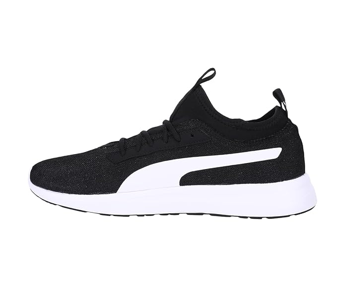 Puma Men's Clasp Black White Running Shoe UK-7 (37311501)
