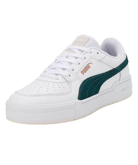 Puma Unisex-Adult CA Pro Suede FS White-Varsity Green Sneaker UK-6 (38732703)