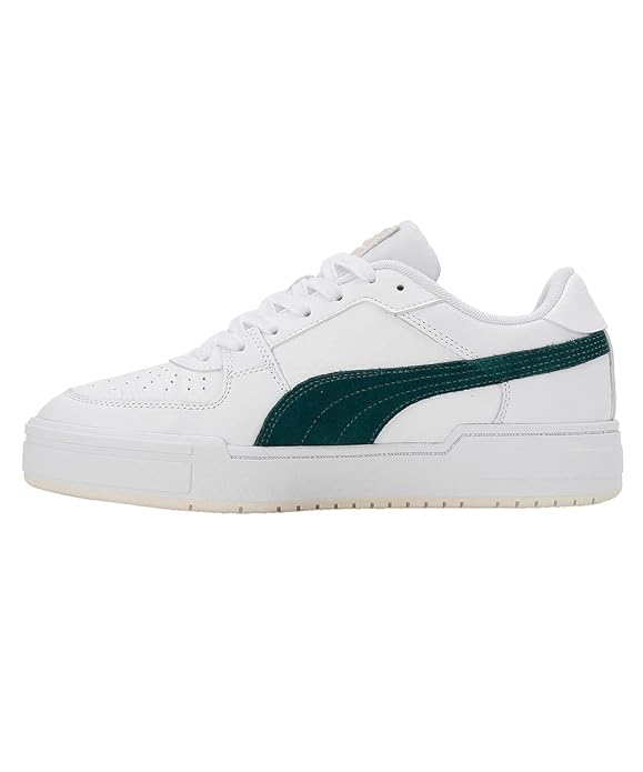 Puma Unisex-Adult CA Pro Suede FS White-Varsity Green Sneaker UK-6 (38732703)