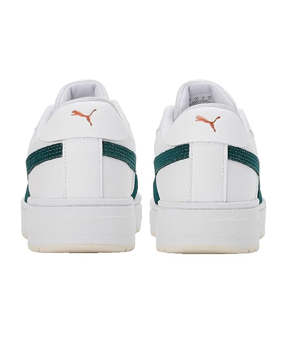 Puma Unisex-Adult CA Pro Suede FS White-Varsity Green Sneaker UK-6 (38732703)