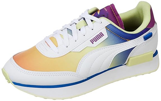 Puma Unisex-Adult Future Rider Pride White Sneaker UK-3 (38263401)