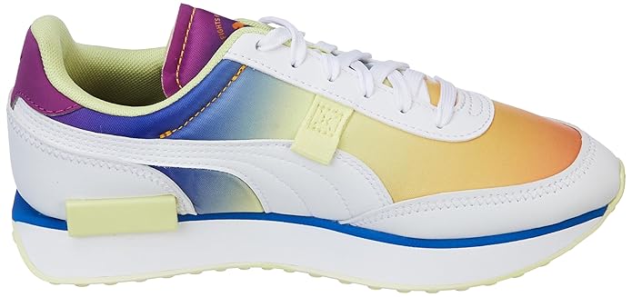 Puma Unisex-Adult Future Rider Pride White Sneaker UK-3 (38263401)