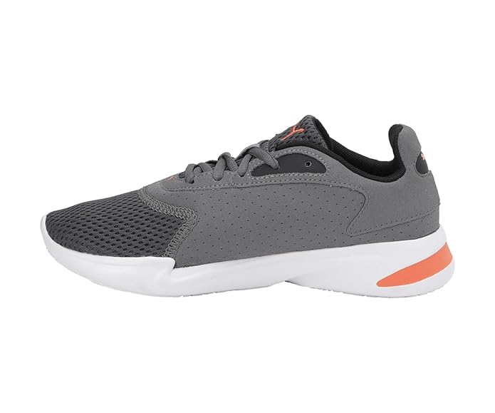 Puma Unisex Adult Jaro Jr Castlerock White-Firecracker Closed Shoe UK-4 (19341802)