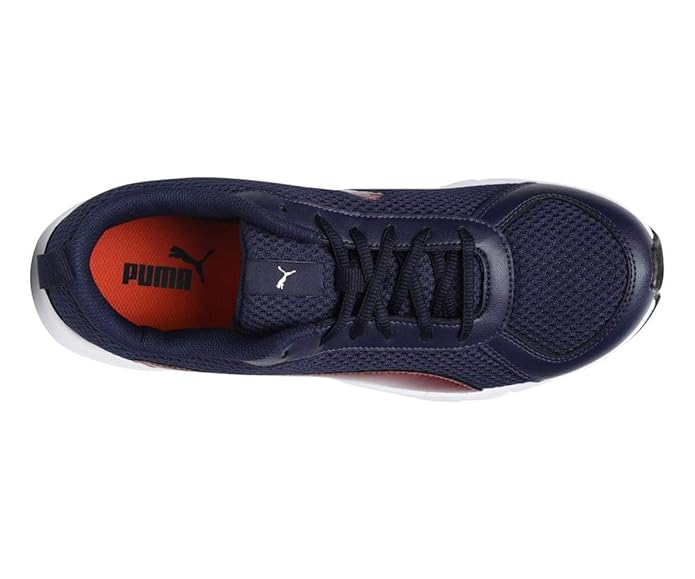 Puma Mens Flexracer 19 IDP Closed Shoe Peacoat-Pomegranate UK-10 (37100001)