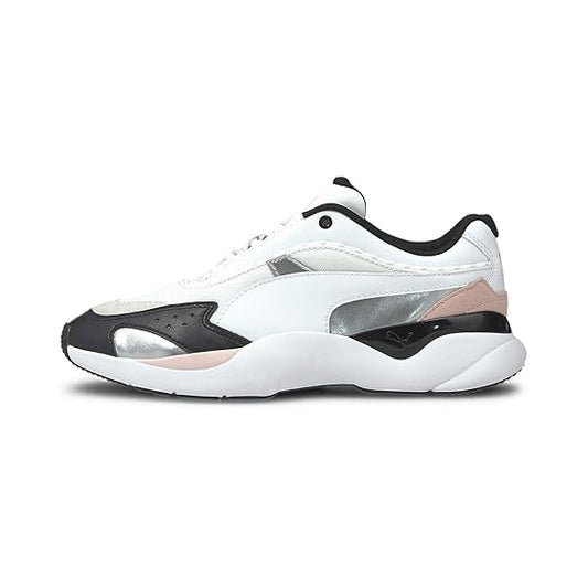 Puma Womens Lia FS WN's White-Black Sneaker UK-3.5 (37344101)