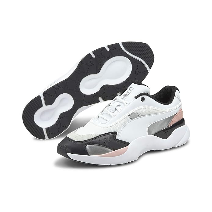 Puma Womens Lia FS WN's White-Black Sneaker UK-3.5 (37344101)