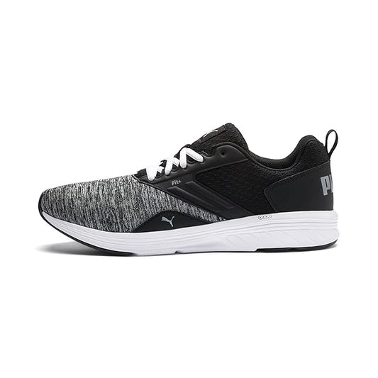 Puma Unisex-Adult NRGY Comet Black-Quarry Running Shoe - 10 UK (19055617)