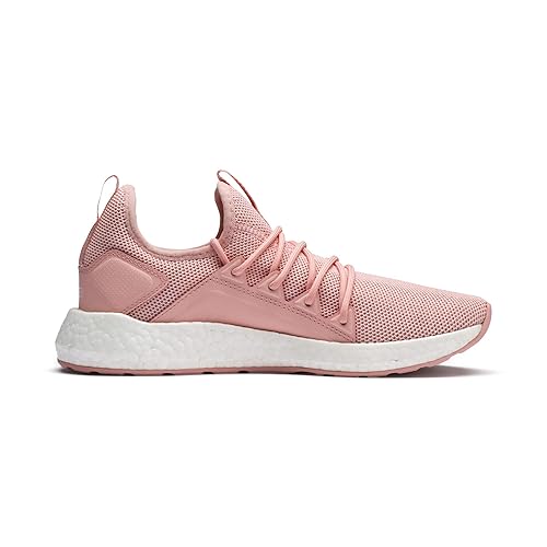Puma NRGY Neko Women's Running Shoes Peach Bud White Kids Uk-7(19106905)