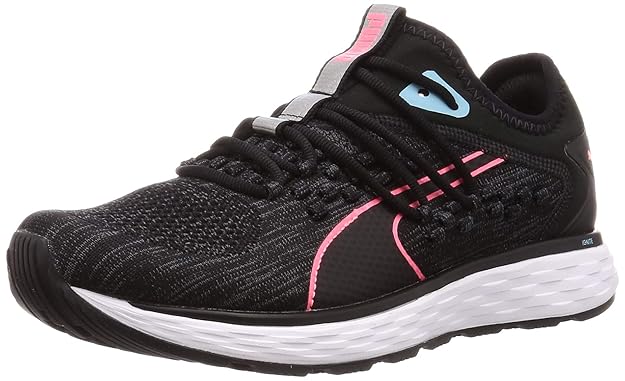 Puma Women's Speed 600 Fusefit WN's Black-Milky Blue Running Shoes - 6.5 UK (19110507)