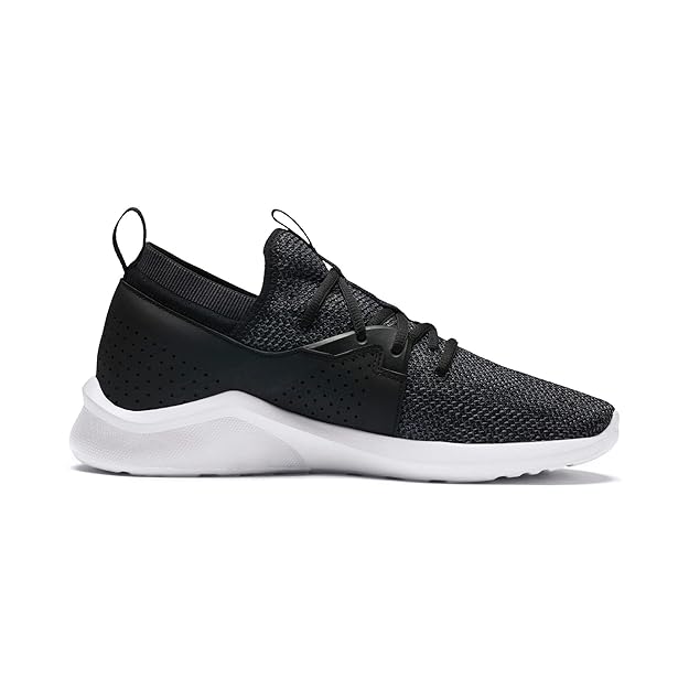 Puma Men's Emergence Black White Running Shoe-7 Kids UK (19234401)