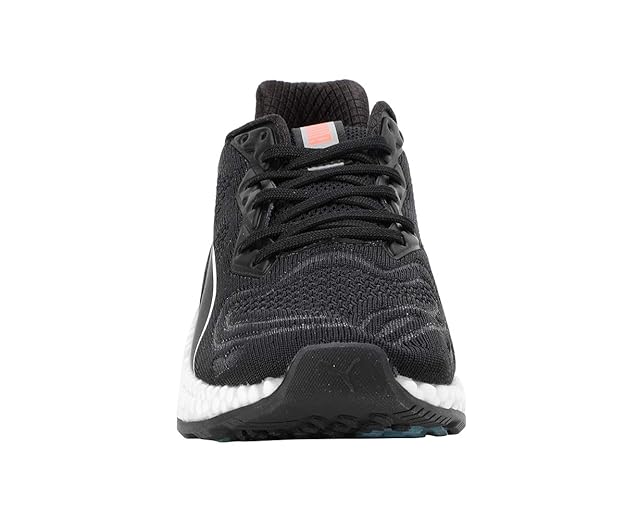 Puma women's Speed Orbiter Wns Black-Nrgy Red-Milky Blue-White Running Shoe UK-4