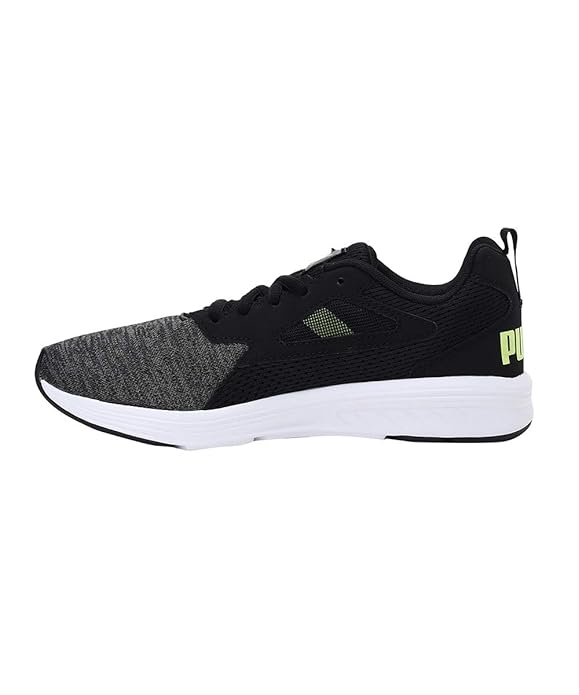 Puma unisex-adult NRGY Rupture Jr Closed shoe Puma Black-Puma White-Sharp Green UK-4(19364106)