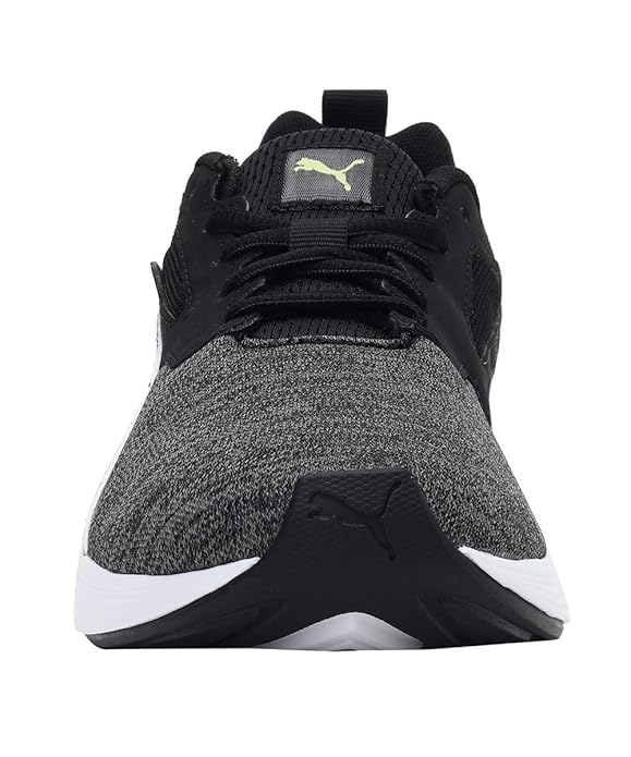 Puma unisex-adult NRGY Rupture Jr Closed shoe Puma Black-Puma White-Sharp Green UK-4(19364106)