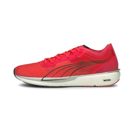 Puma Women's Liberate Nitro WNS Sunblaze-White Running Shoe - UK-3