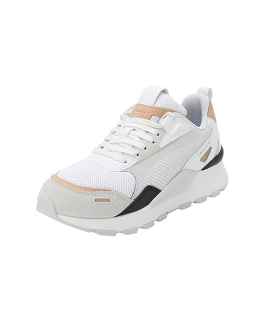 Puma Womens RS 3.0 Soft WNS White-Feather Gray Sneaker (39314101)