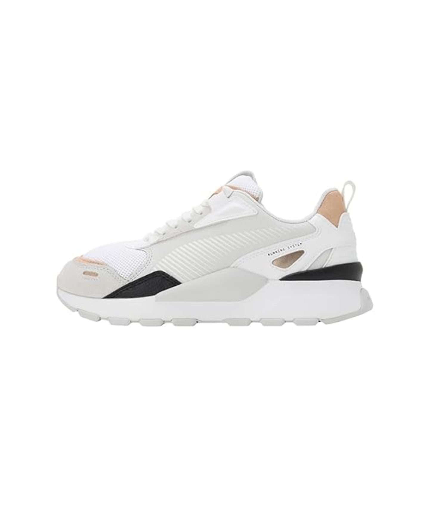 Puma Womens RS 3.0 Soft WNS White-Feather Gray Sneaker (39314101)
