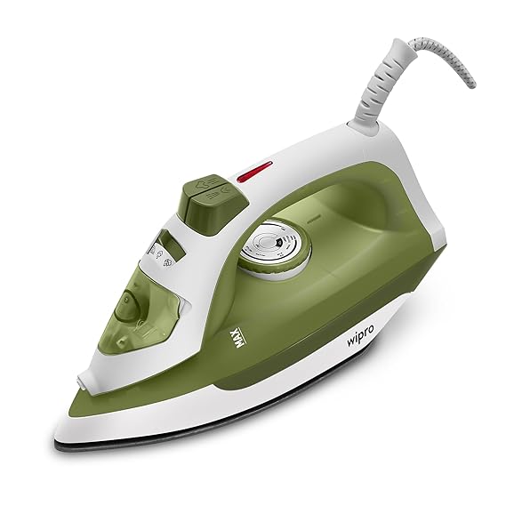 WIPRO VESTA GS202 POWERFULL 1600 WATT STEAM IRON WITH 220 ML WATER TANK SELF CLEAN FUNCTION 5