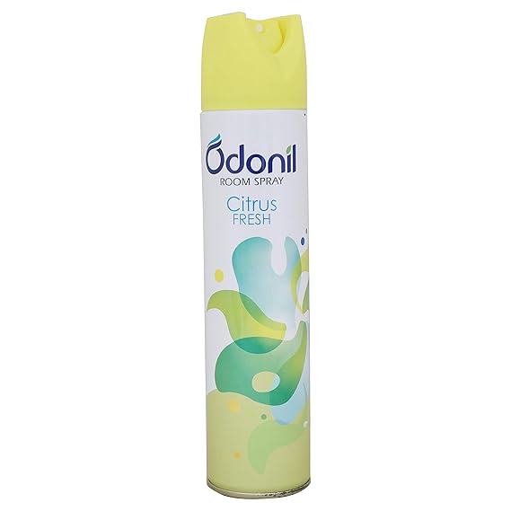 Odonil Citrus Fresh Room Freshener Spray 220ml (Pack of 5)
