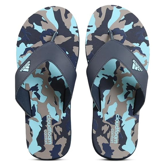 ADIDAS MENS CLOUDFOAM M CONAVY/DOVGRY/TECIND/BLIBLU SLIPPER 7 UK (GB2591)