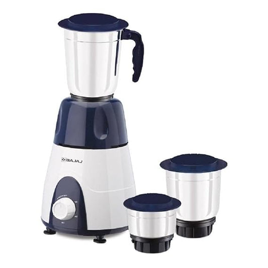 BAJAJ  GX 3 DLX  500W BLUE WHITE  MIXER GRINDER