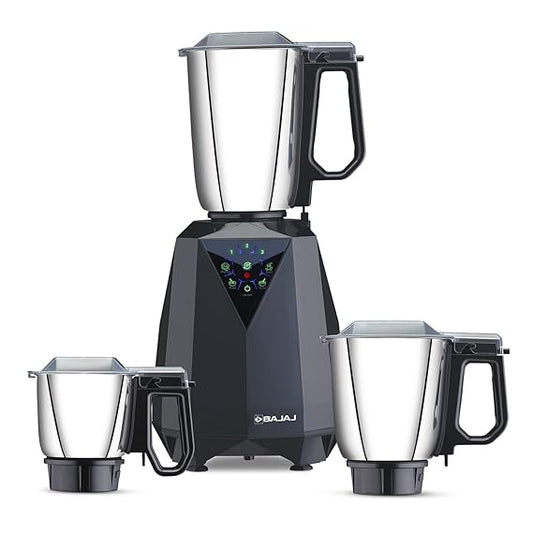 Bajaj Juvel DiGI Mixer Grinder Dark Gray 800W