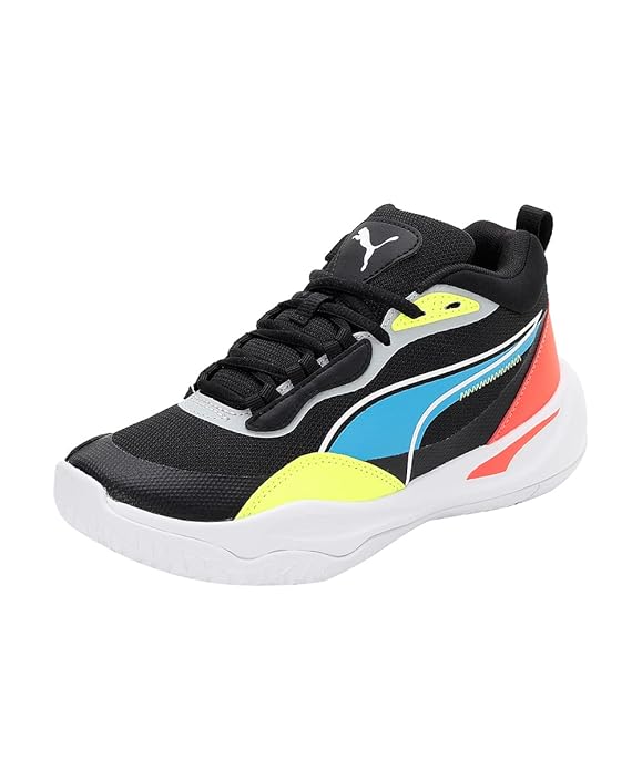 PUMA PLAYMAKER PRO JR HIGH RISK REDJET BLACK UK 3 (37757304)