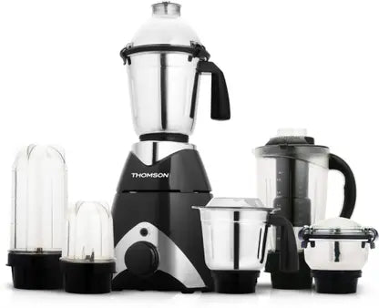 THOMSON KITCHEN MASTER PRO+ MX03 750 W JUICER MIXER GRINDER (6 JARS  GREY)