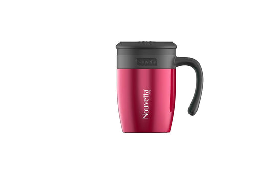 Nouvetta Stricker Vacuum Insulated Double Wall Stainless Steel Mug, 450ML (Pink)