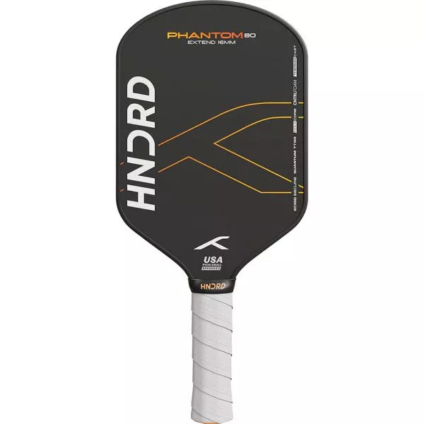 Hundred Phantom 80 USA Approved Pickleball Paddle | Japan Raw Carbon Fiber | Consistent Performance | Control Play